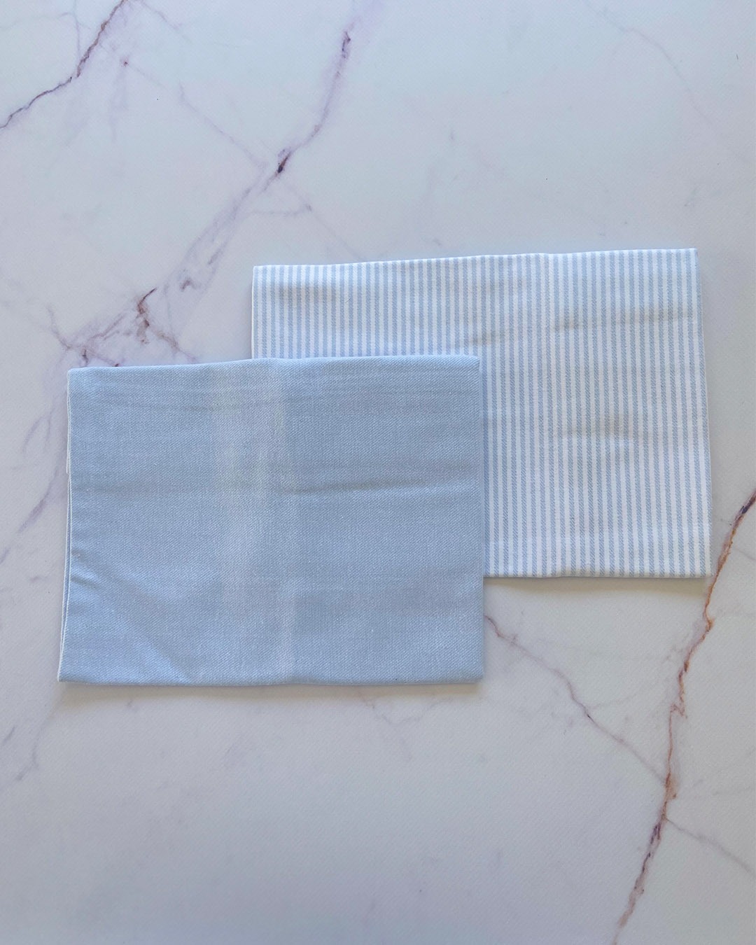 Winter weight pillow set