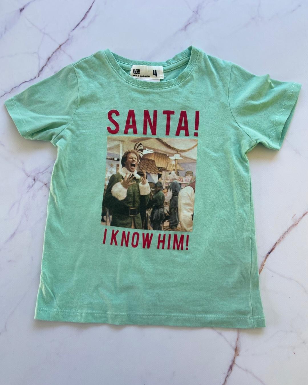 Cotton On Elf shirt - 4Y