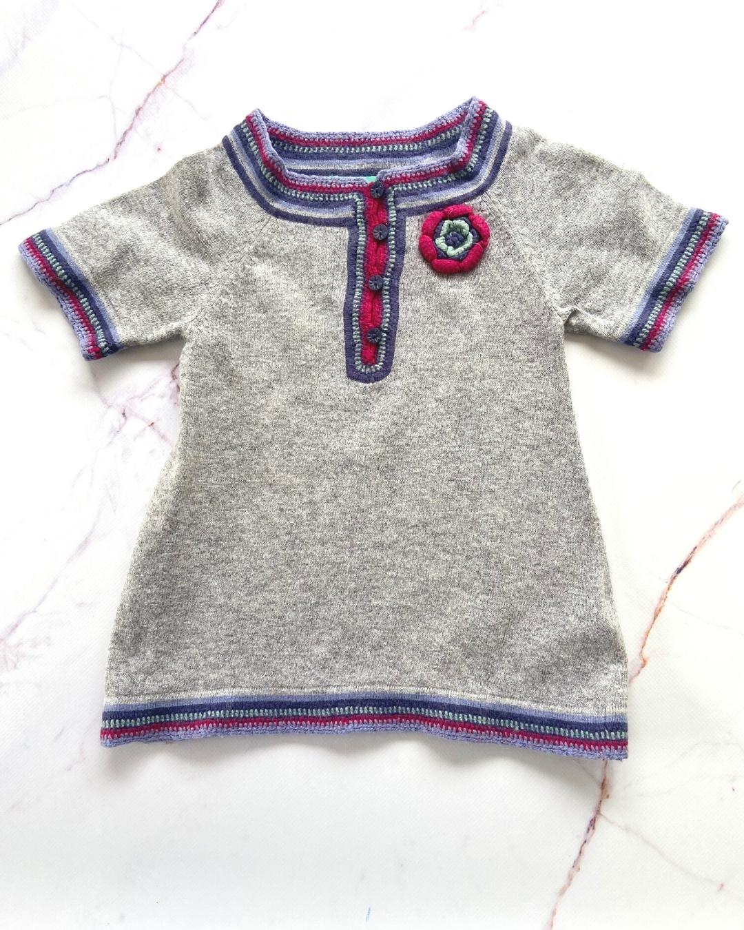 Monsoon knitted dress - 6/12m
