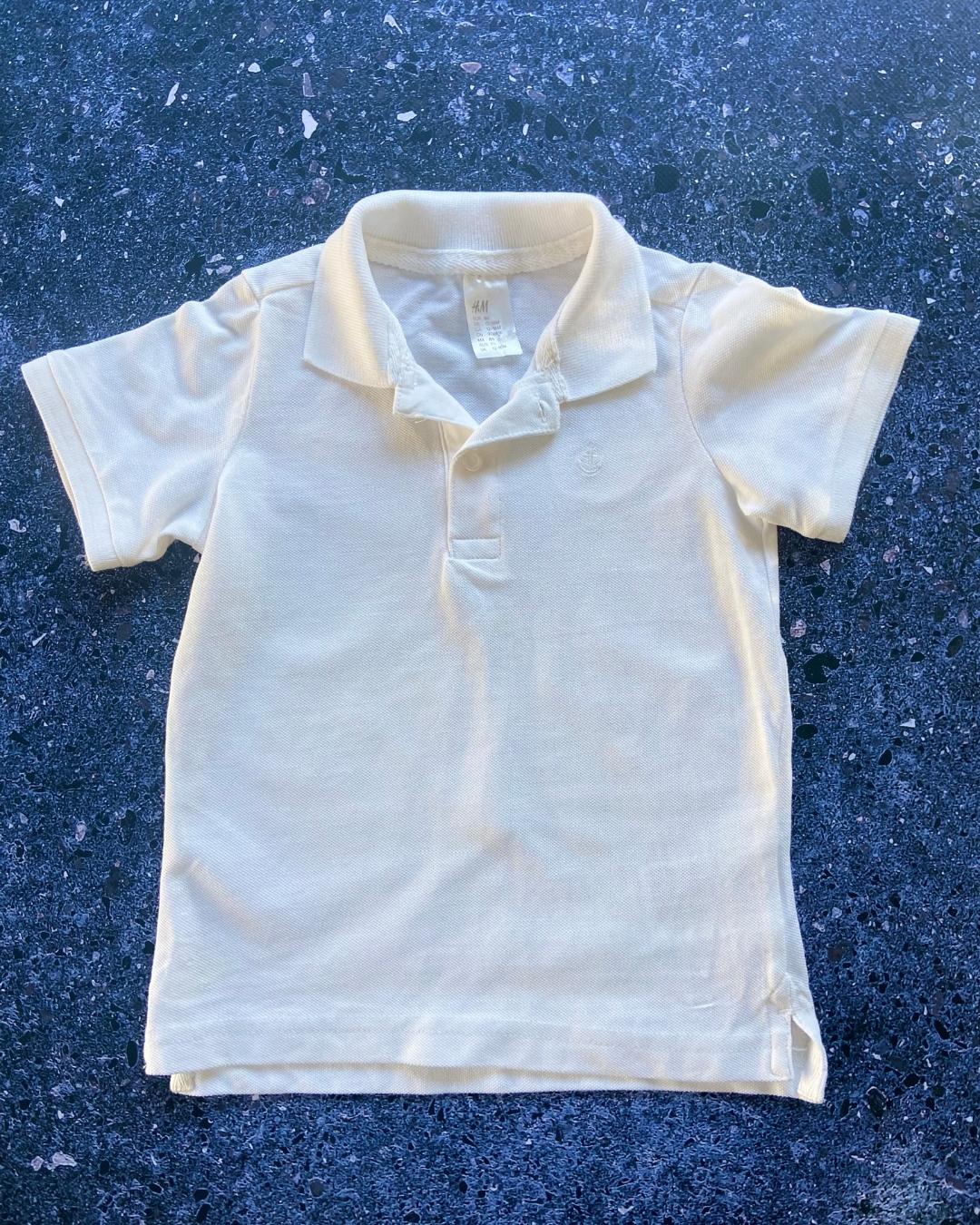 H&M white golfer 12-18M