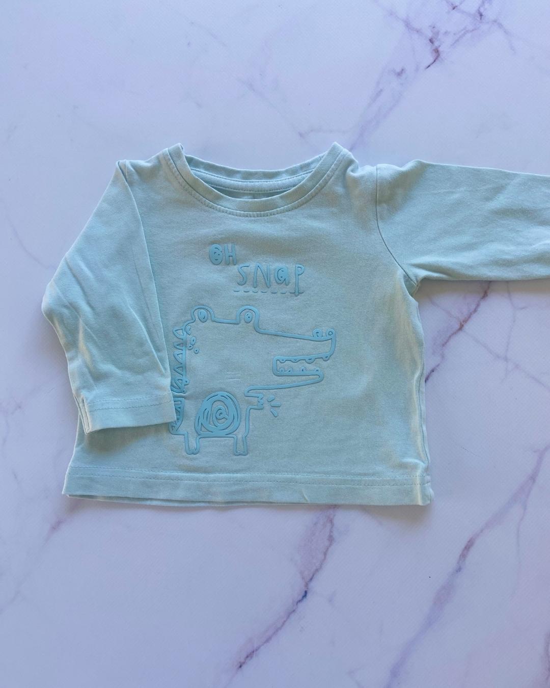 Woolworths Crocodile T shirt 1/3 M