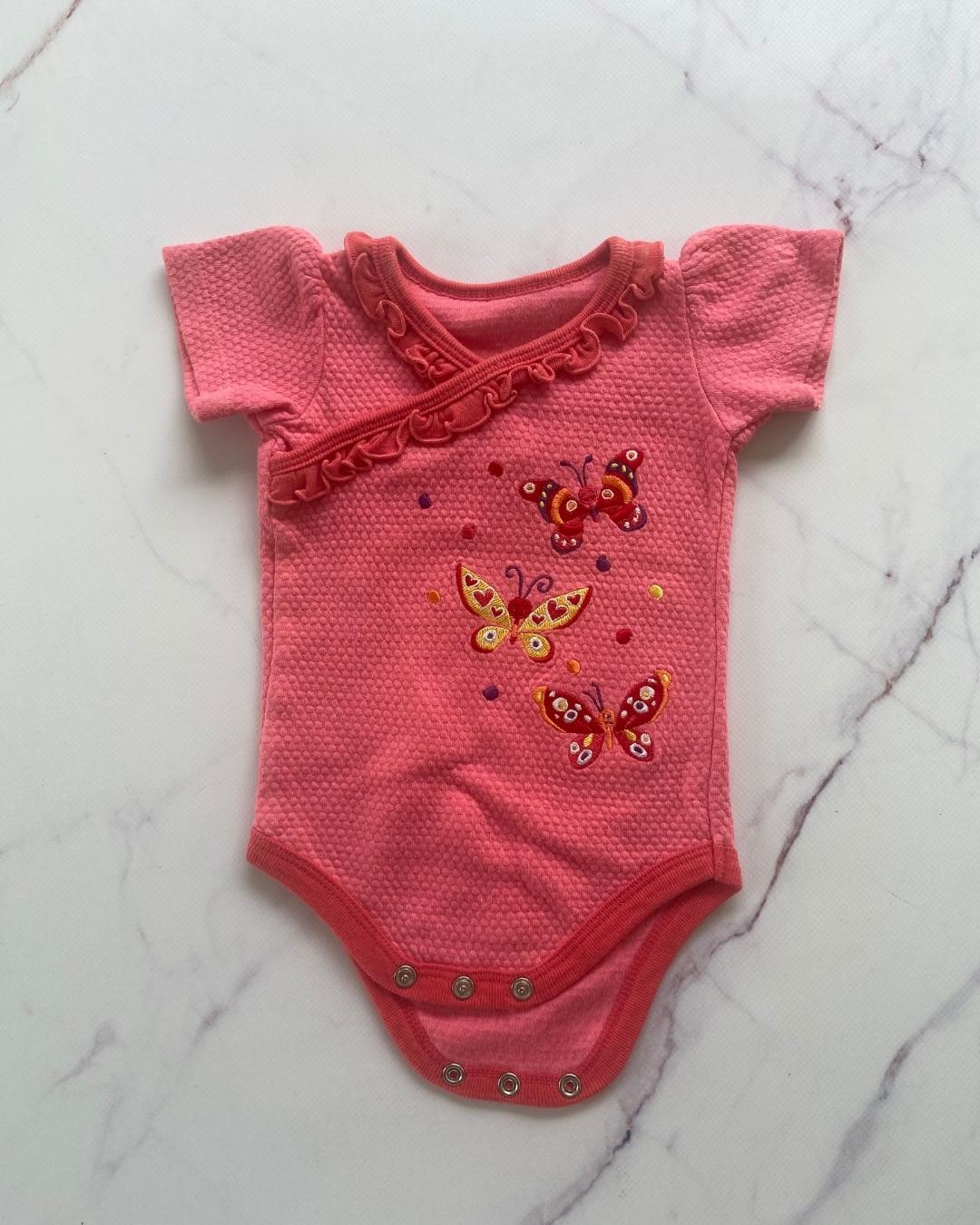 Woolworths Butterfly baby grow 1/3M