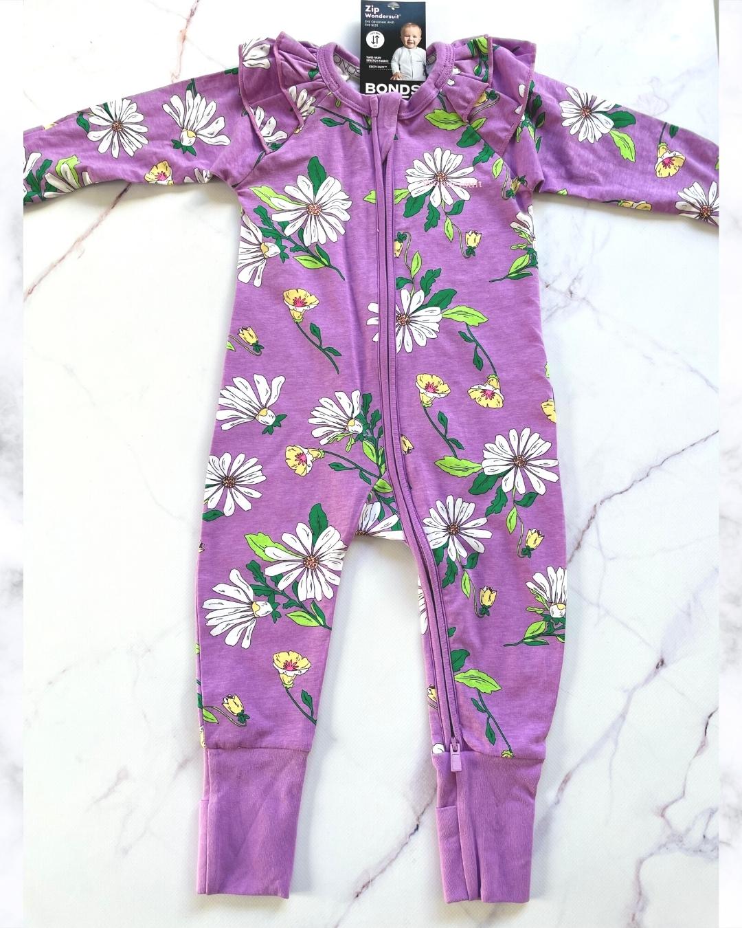 *NEW* Bonds floral onesie with frills