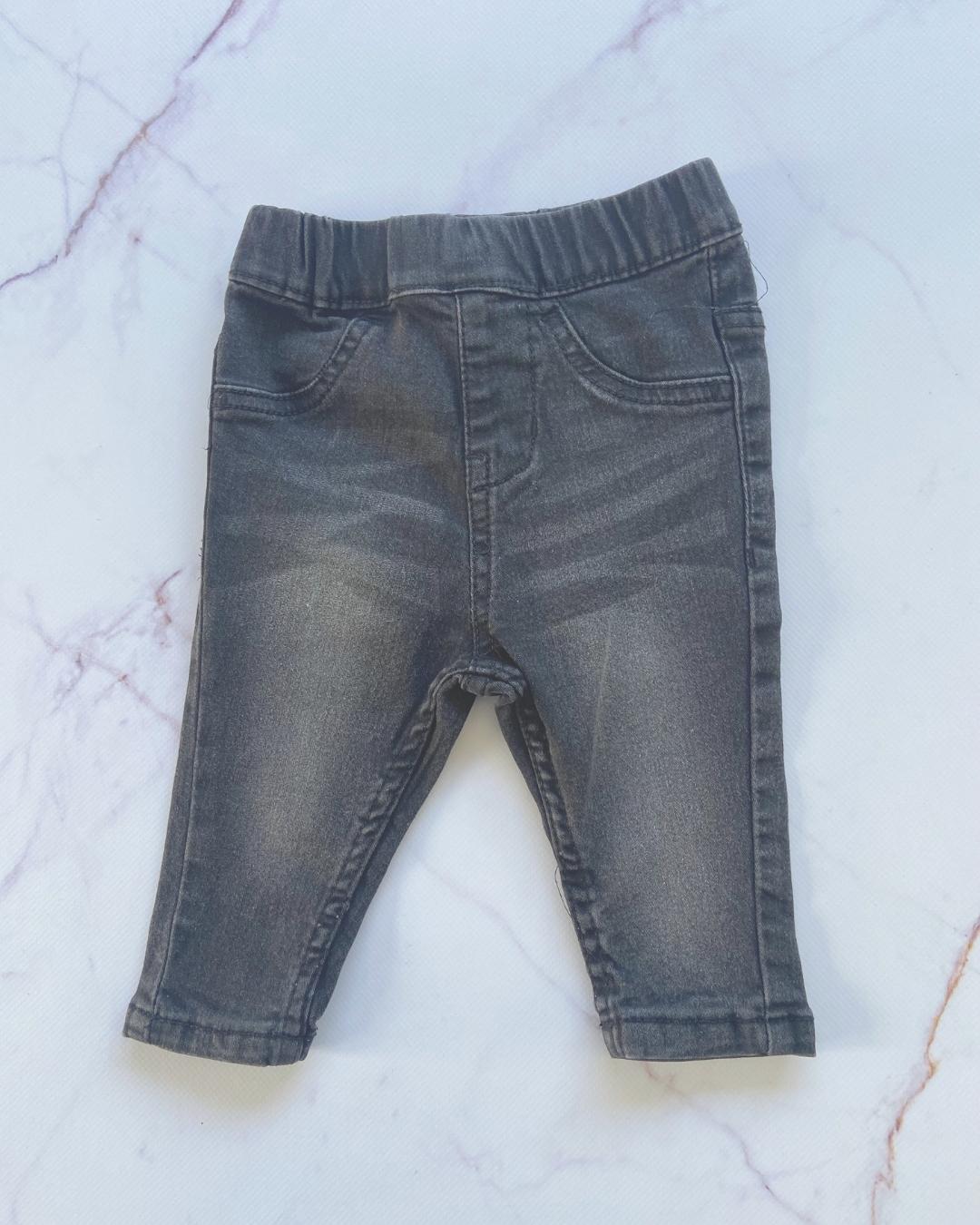 Woolworths black jeans 3/6M