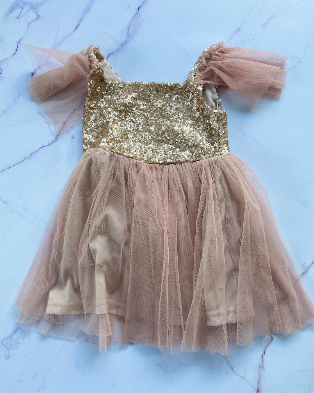 See Saw pink tulle dress 3Y