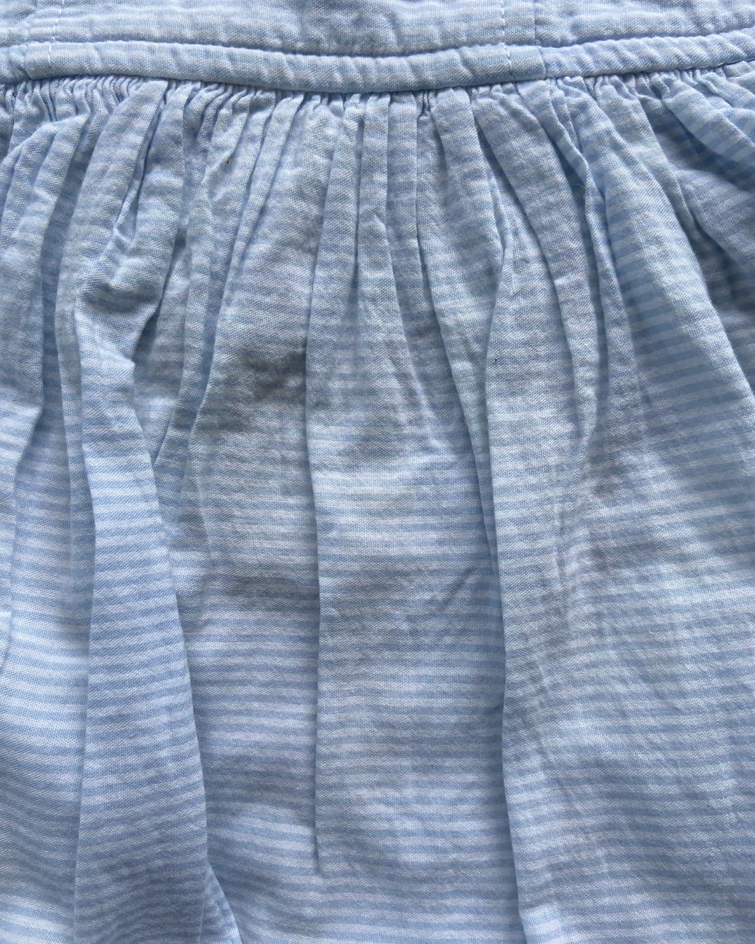 Heritage blue dress 9/12M - Image 2