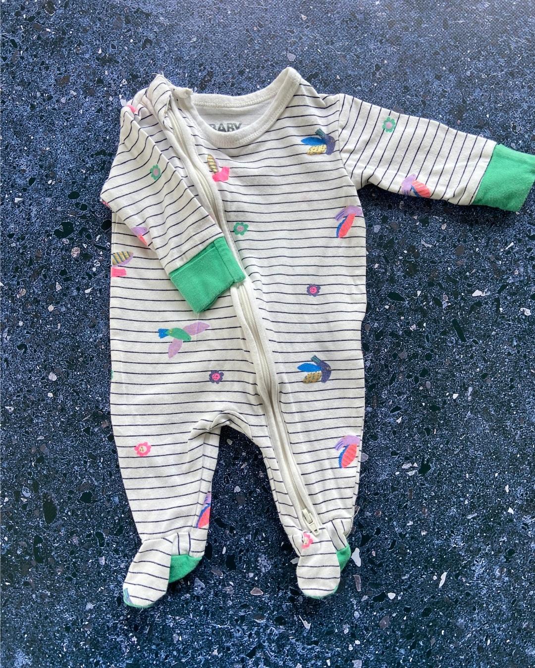 Cotton On striped onesie Newborn