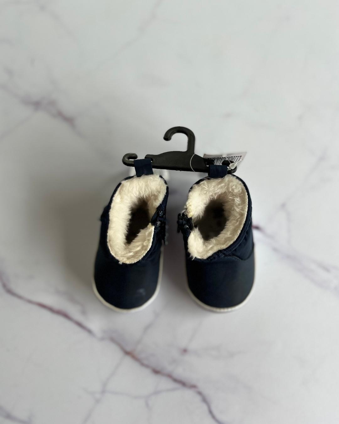 *NEW* Woolworths navy fleece boots Size 0