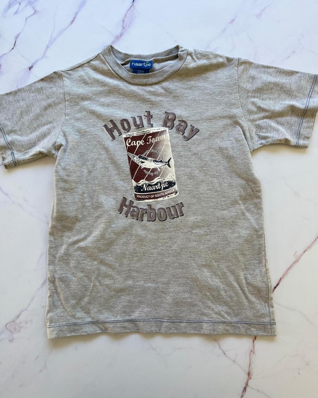 Naartjie grey Hout Bay T shirt 5Y
