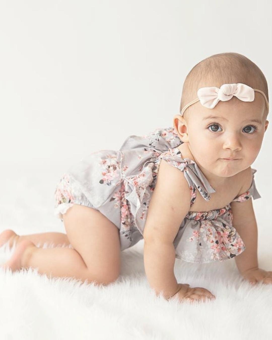 *NEW* Tiny Necessities floral romper 0/3M