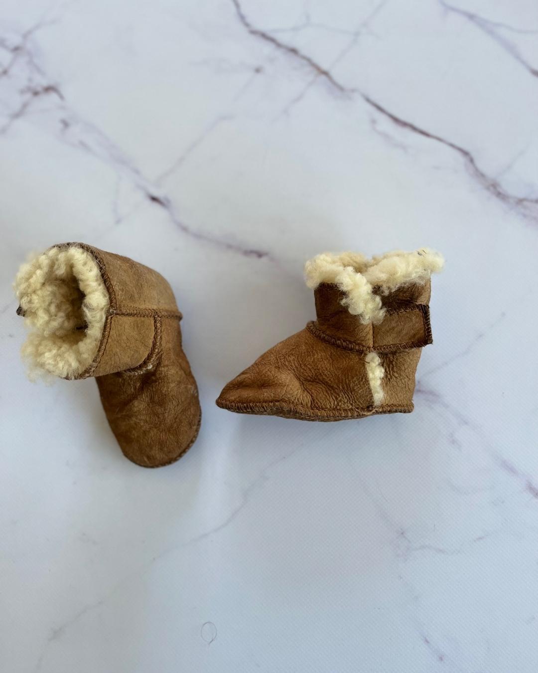 Fluffy Boots Size 3/6M