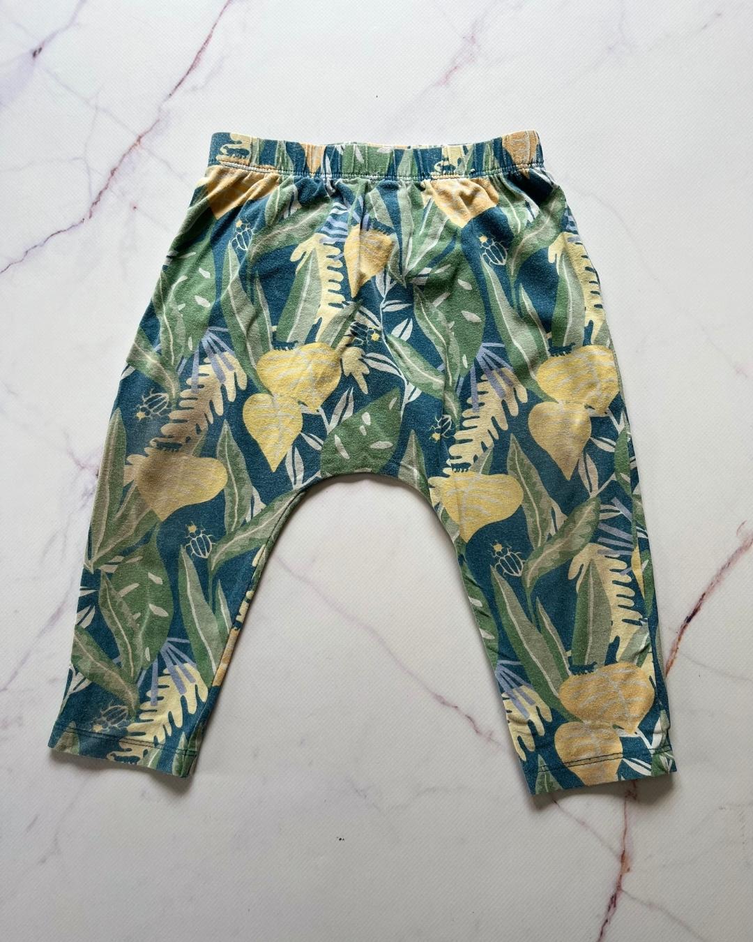 Cotton On tropical pants 12/18M
