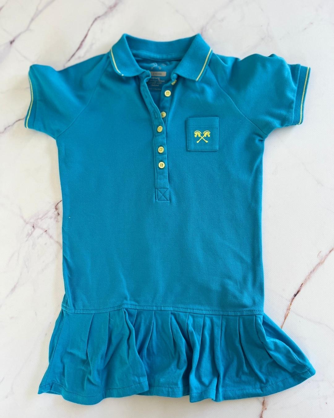 Parental Instinct blue collared dress 2/3Y