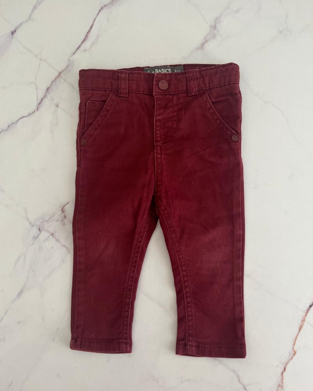 Orchestra maroon pants 9M
