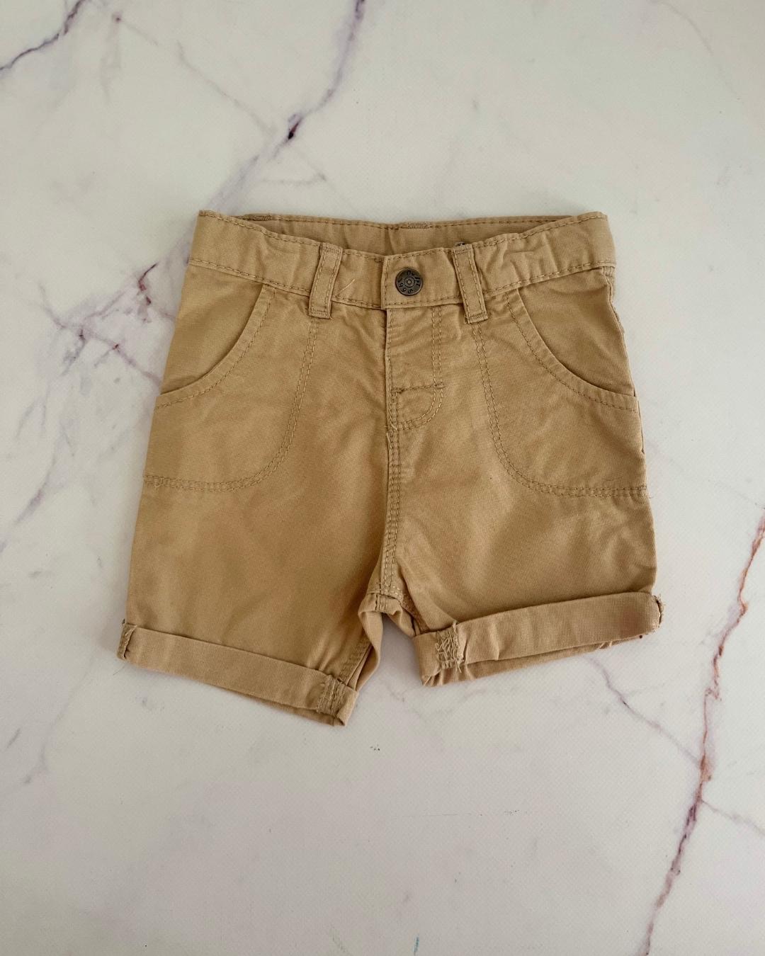 Orchestra brown khaki shorts 9M