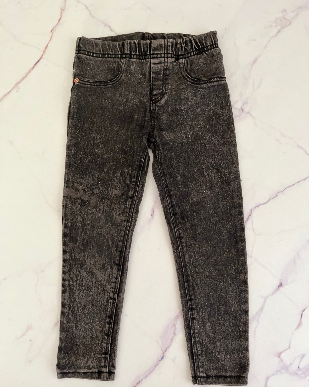 Qtee black jeans 3/4Y