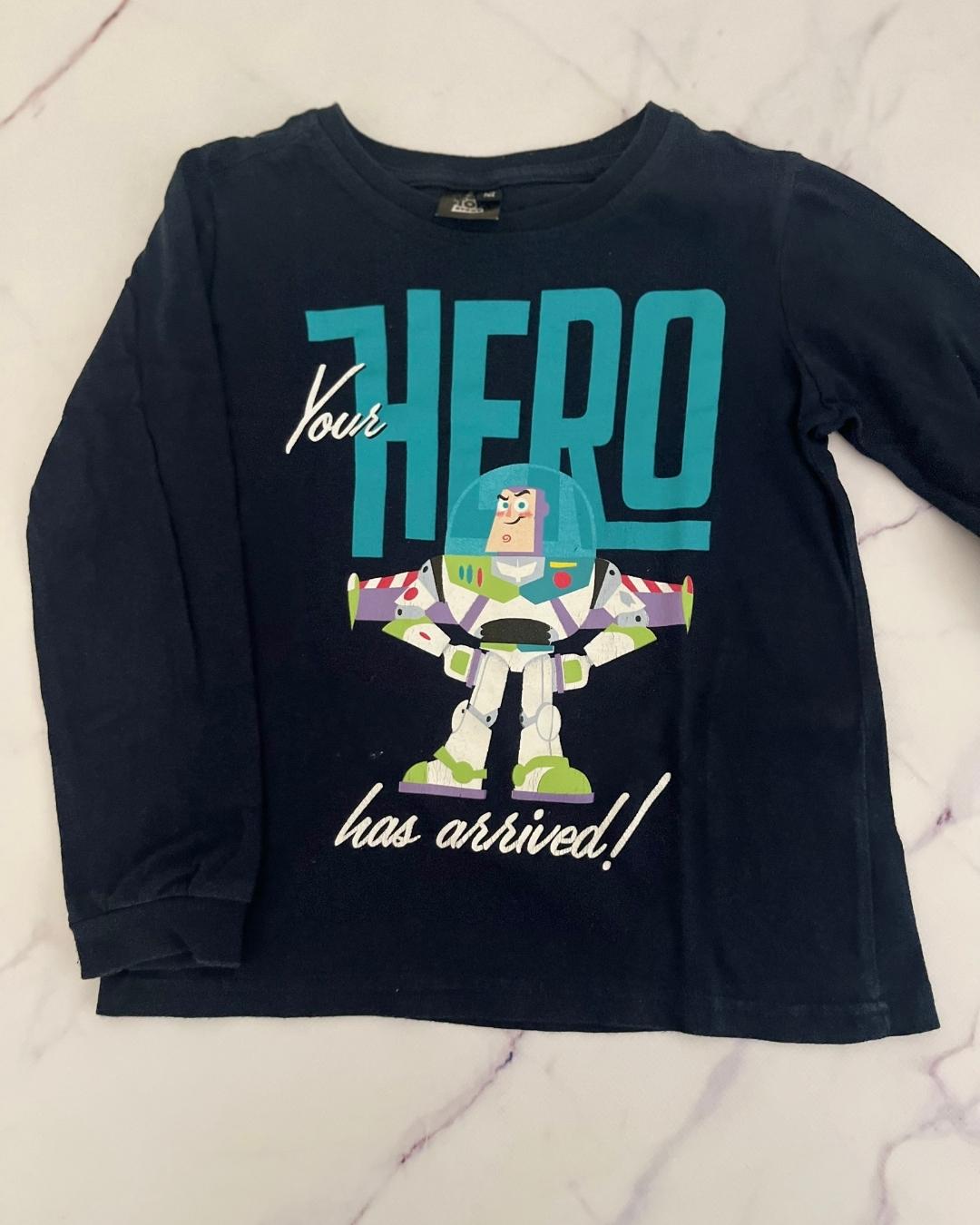 Disney blue Toy Story long sleeve T shirt 6/7Y