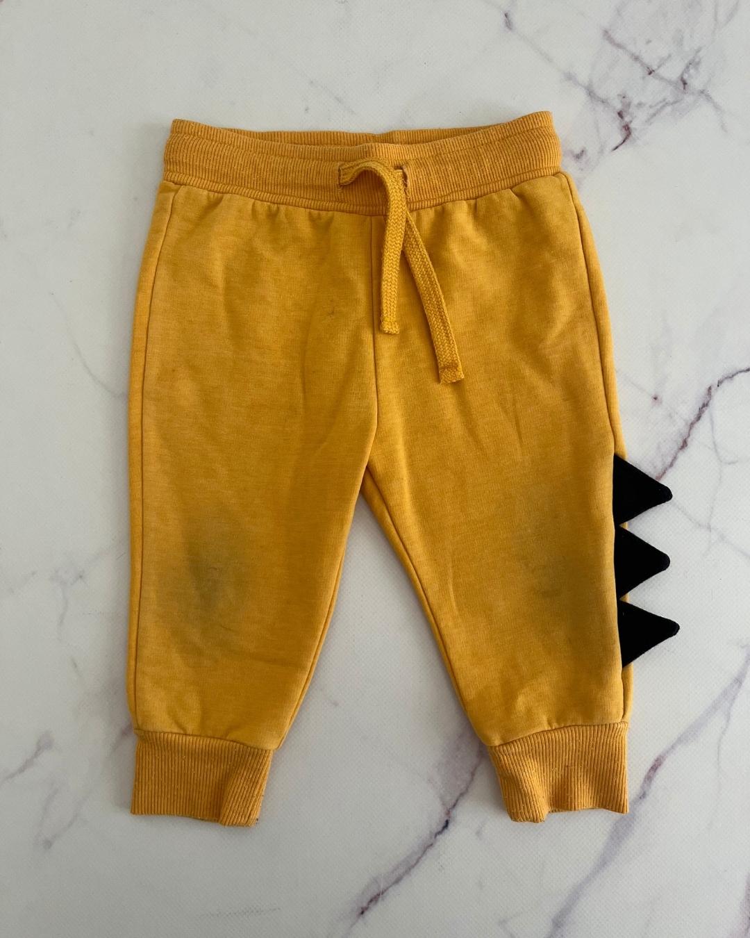 Keedo yellow Rawr tracksuit set 6/12M - Image 4