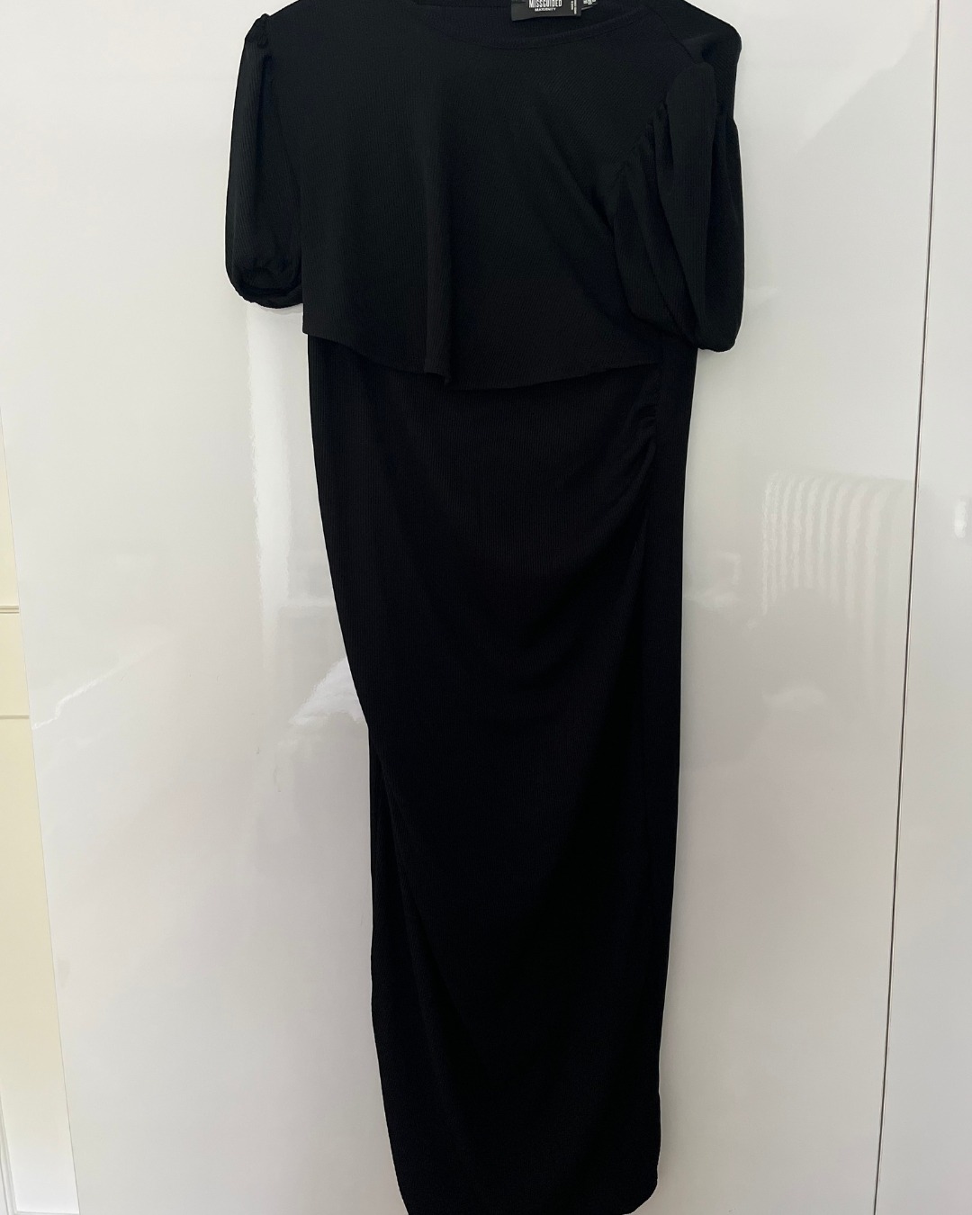 Miss Guiden black maternity dress UK 8