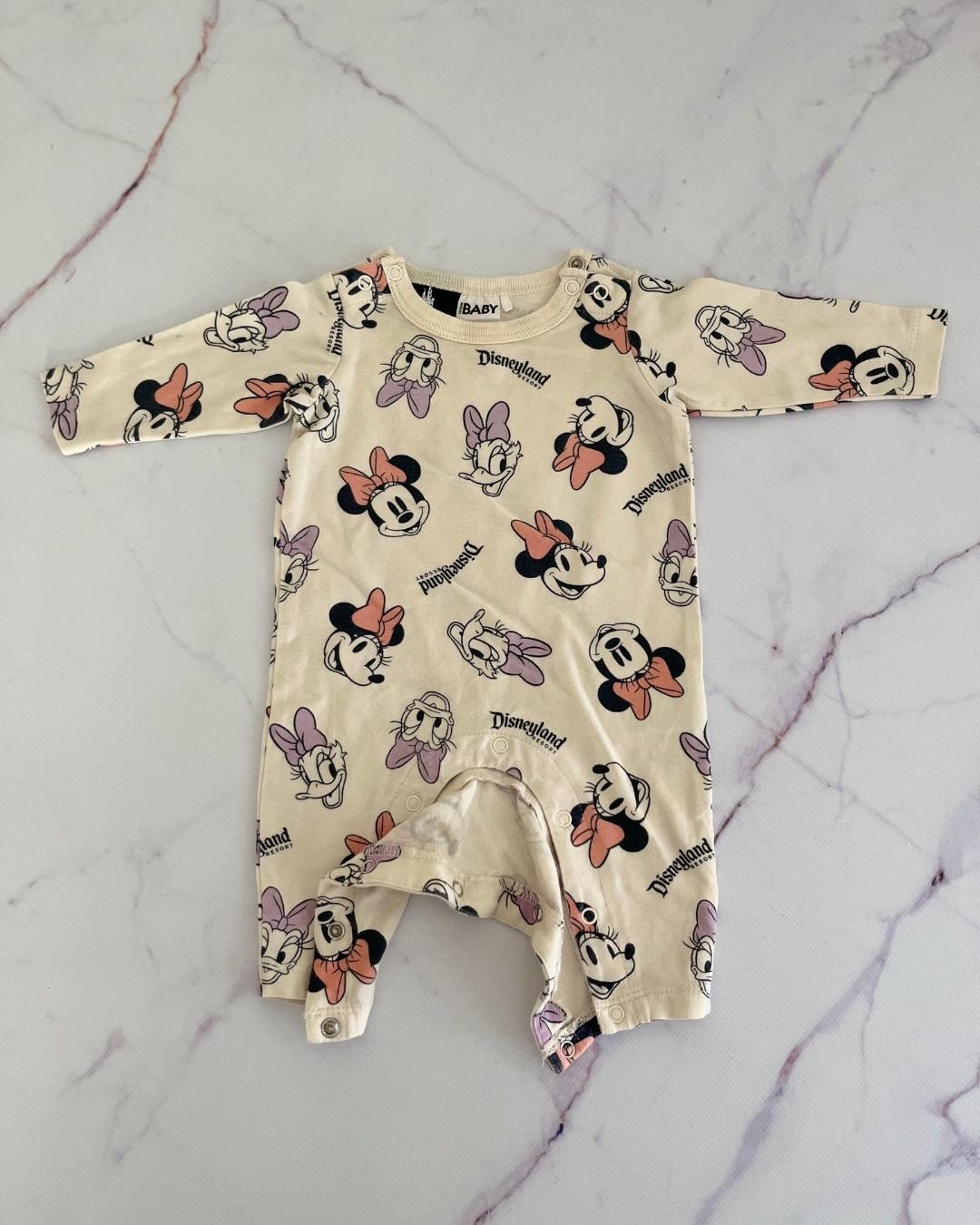 Cotton On white disney romper Newborn