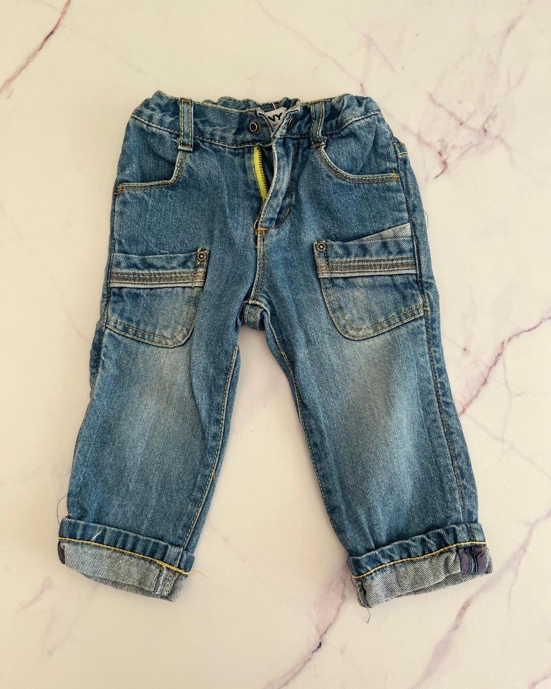 DKNY blue jeans 12M