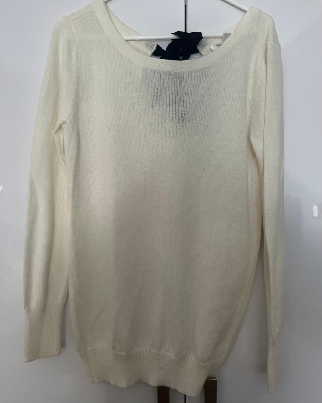 Motherhood white maternity jersey Medium