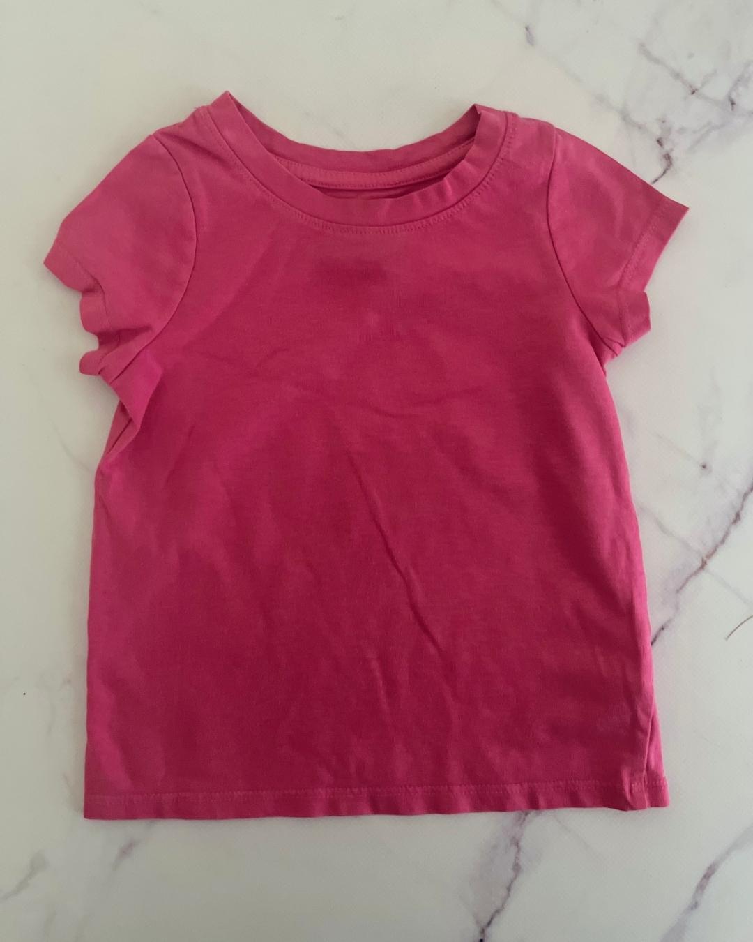 Cat & Jack pink T shirt 2Y