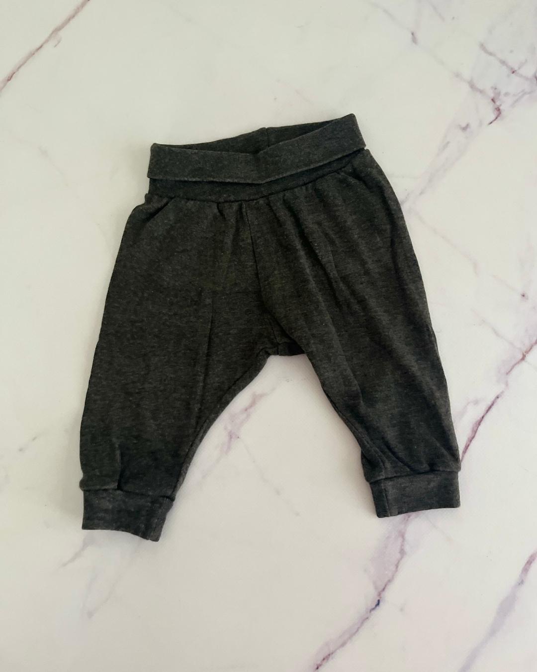 H&M charcoal pants 1/2M