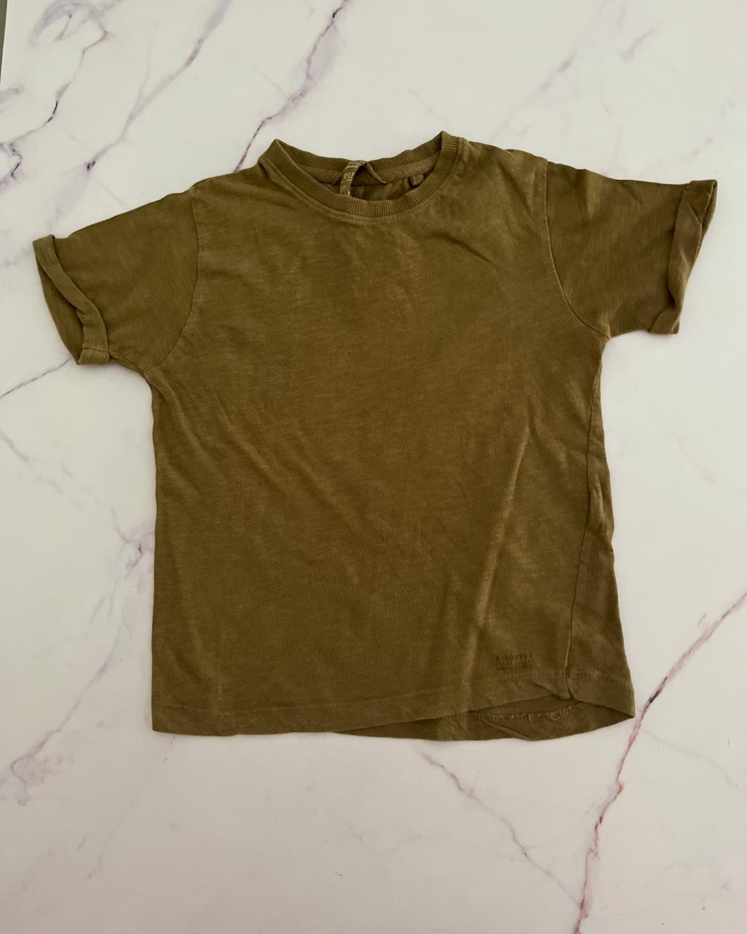 Zara brown T shirt 5Y