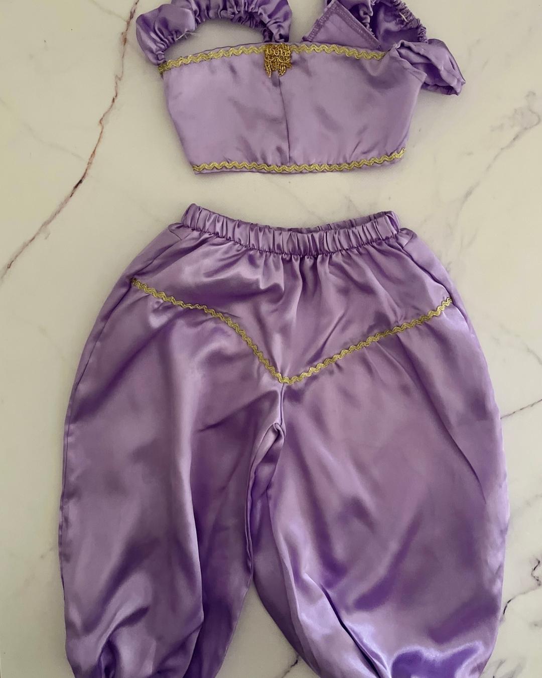 Monkey Business purple top and pants 2/3Y