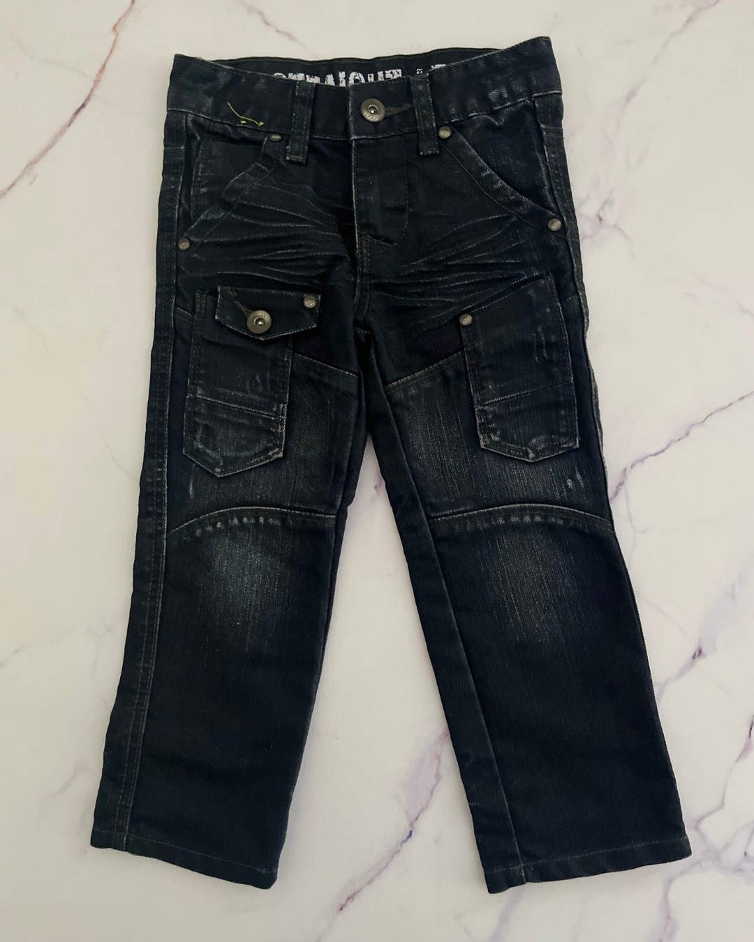 Woolworths black jeans 2/3Y