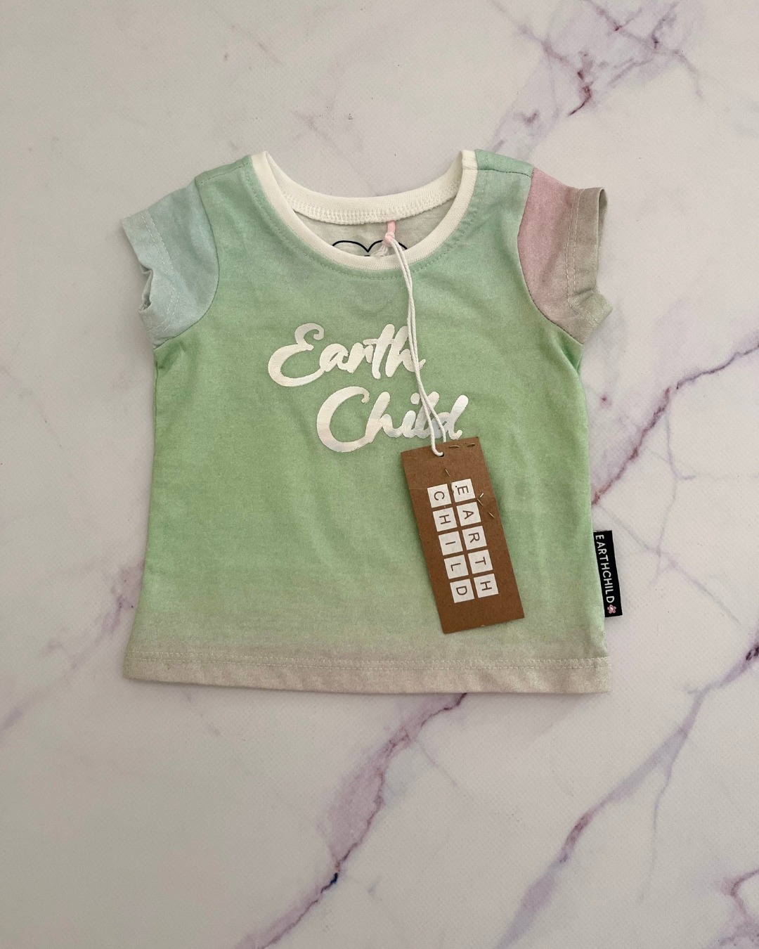 *NEW* Earth Child green T shirt Newborn