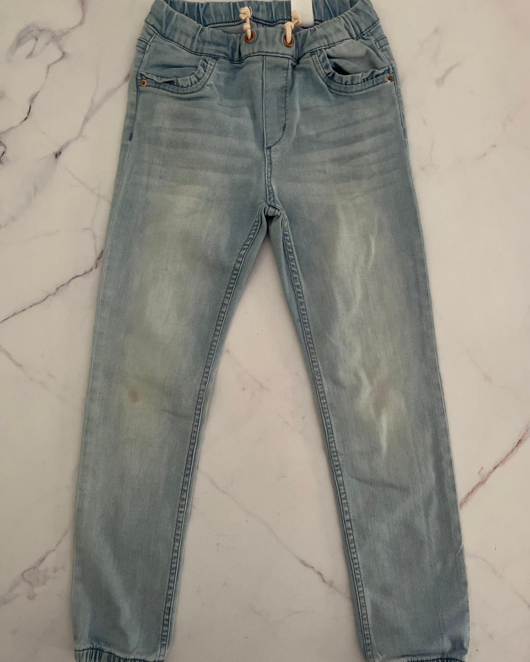 &Denim light blue jeans 6/7Y