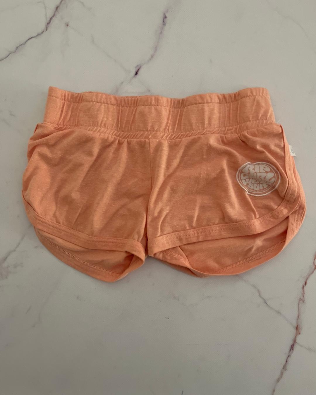 Rip Curl orange shorts 8Y