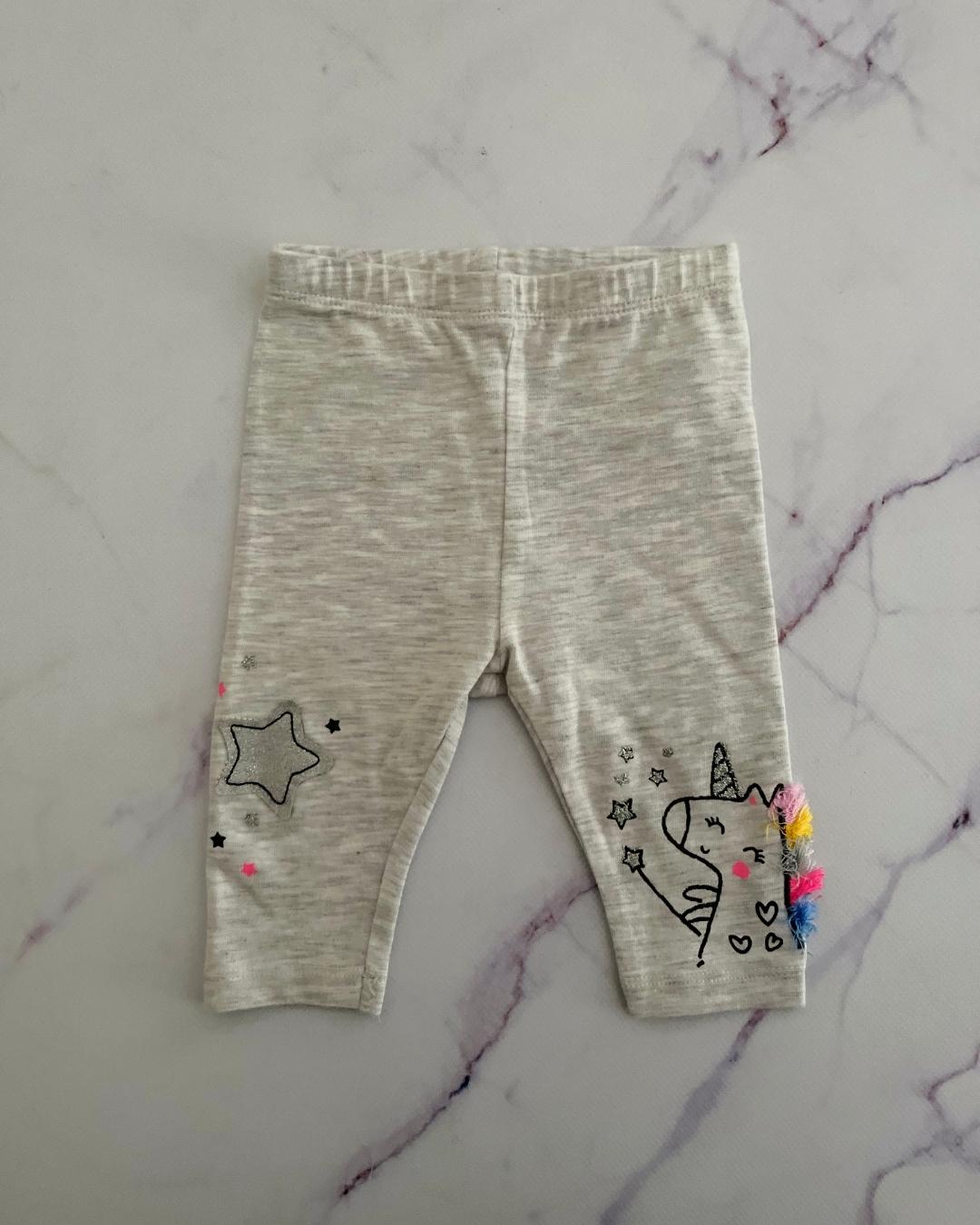 Woolworths grey unicorn pants 1/3M