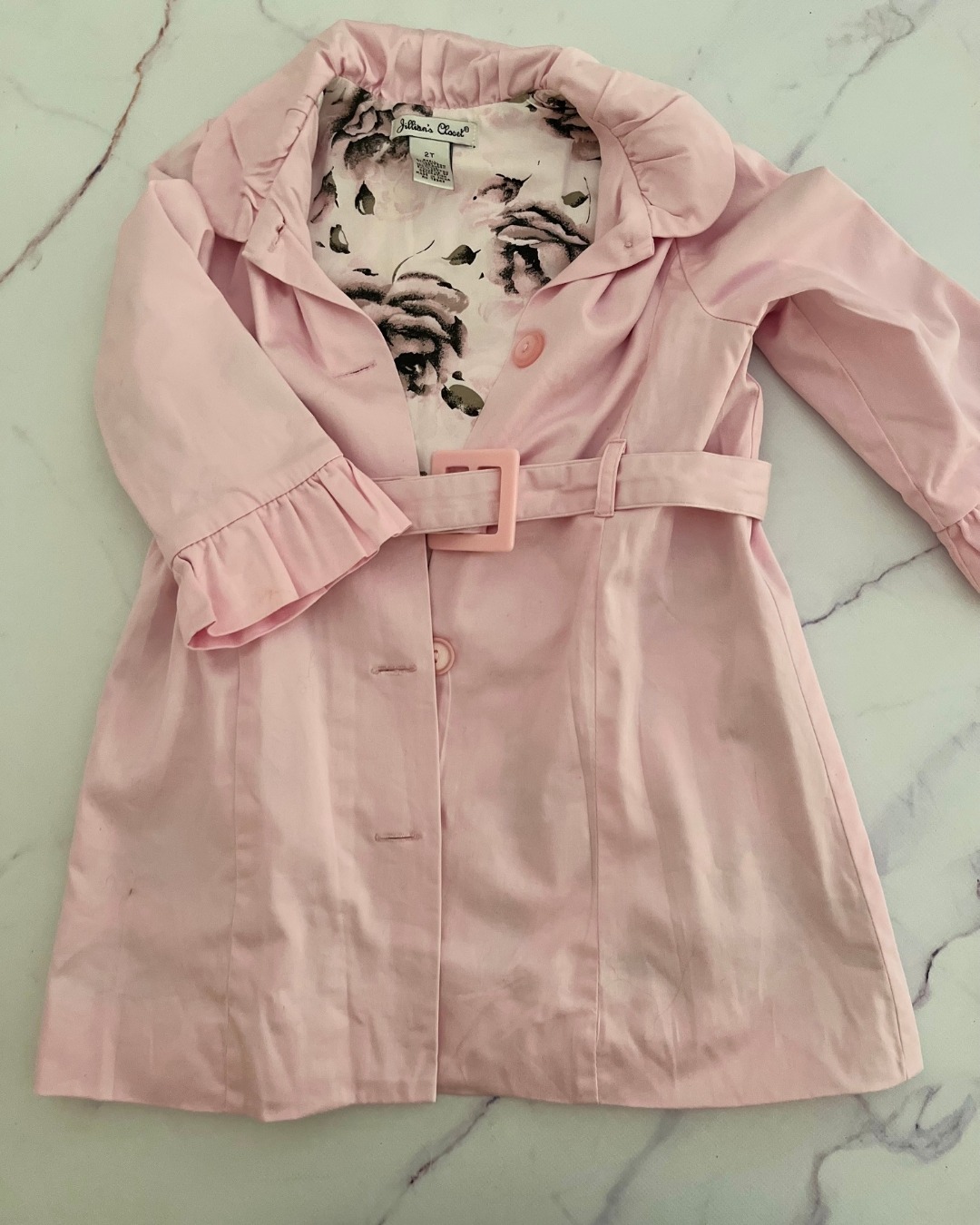 Jillian's Closet pink jacket 2Y