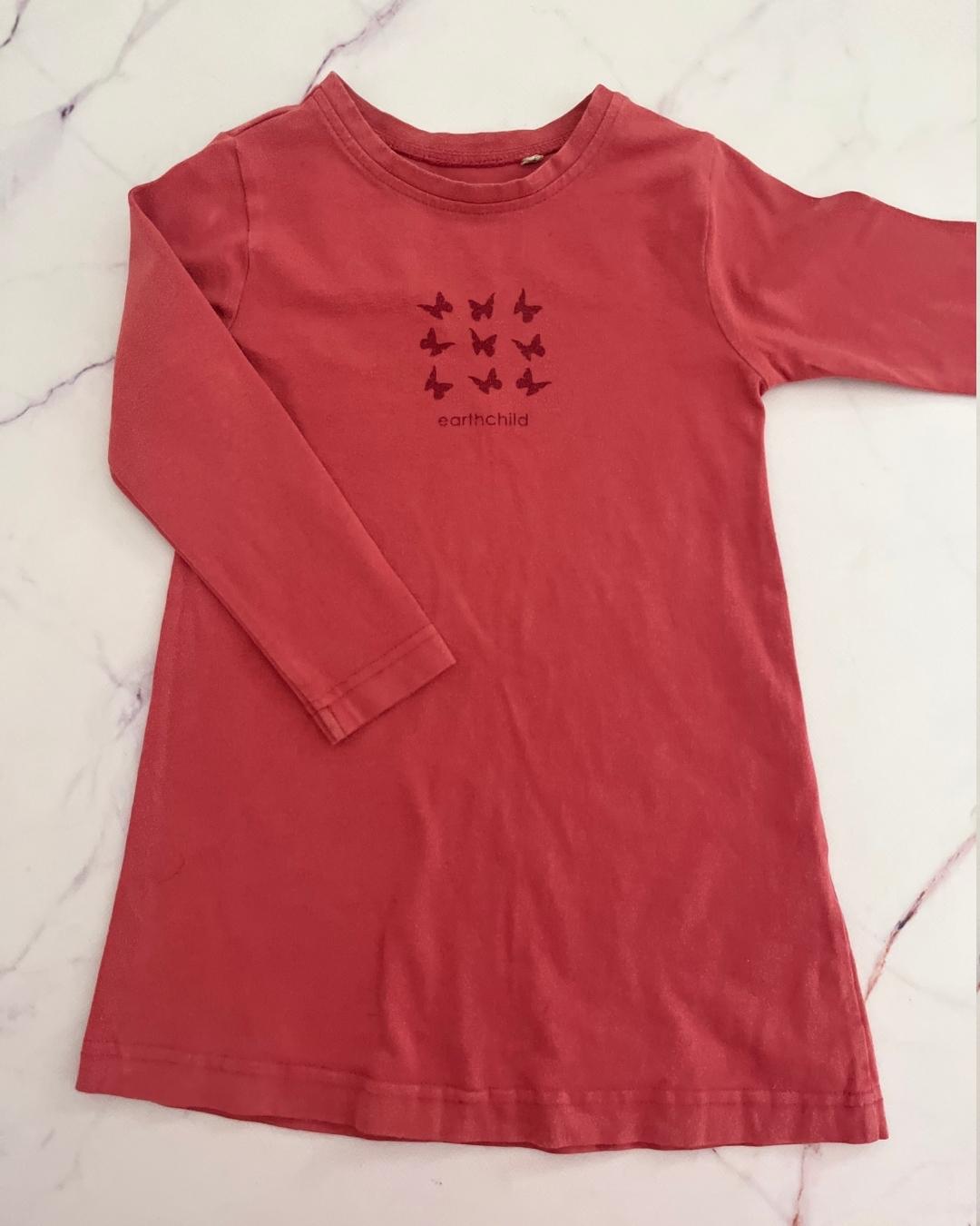 Earth Child butterfly dress 3Y