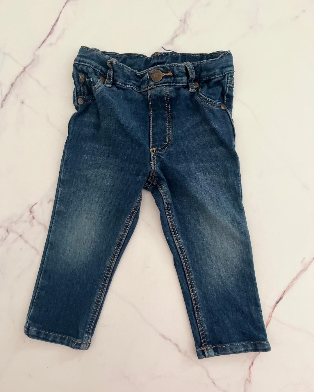 H&M denim jeans 9/12M
