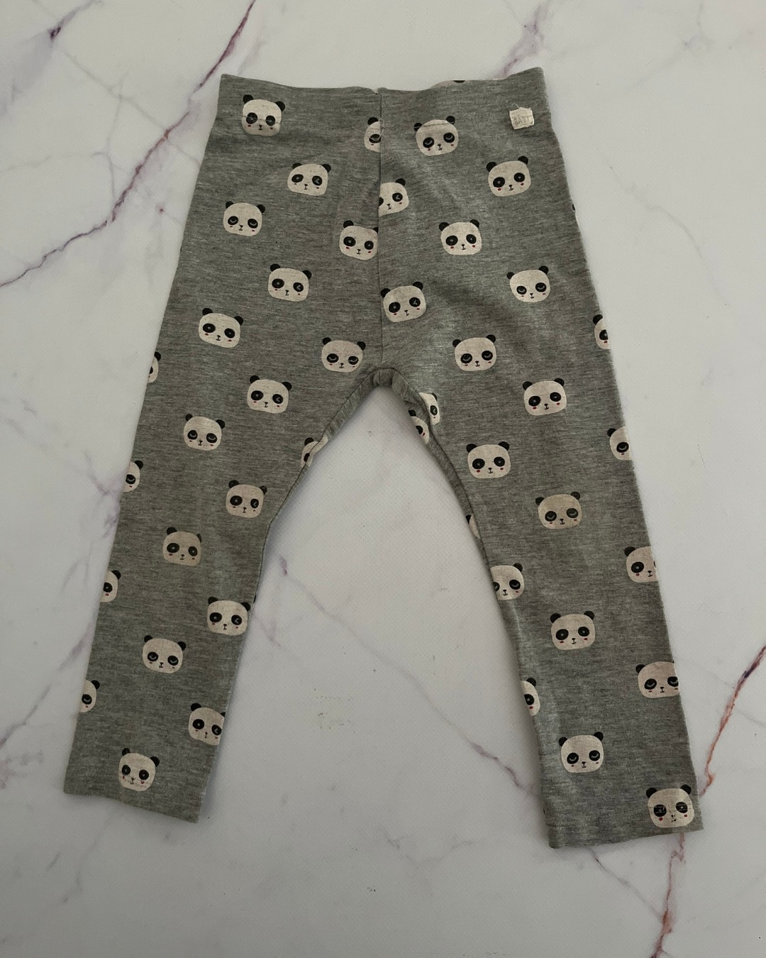 Zara grey panda pants 2/3Y