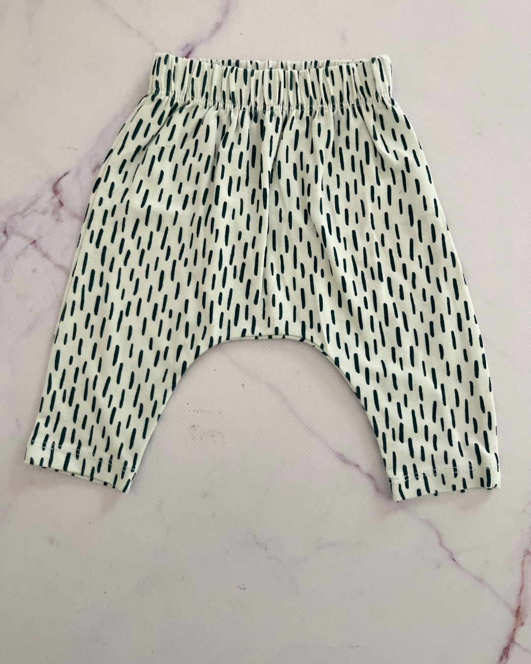Cotton On green lines pants Newborn