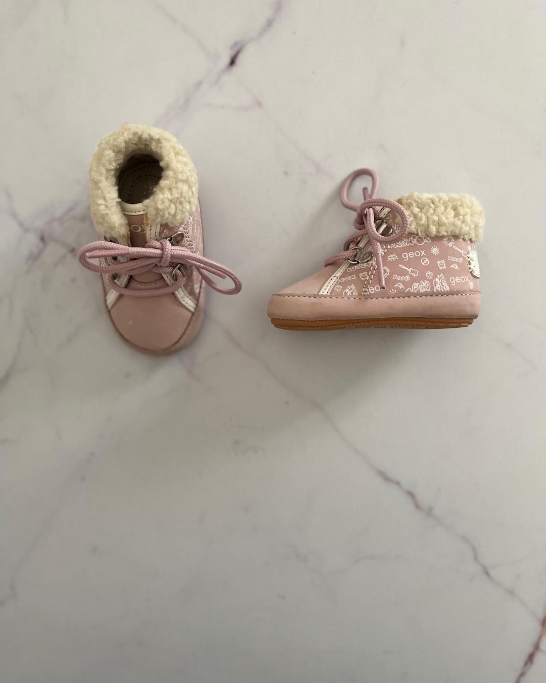 Geox pink boots Size 2