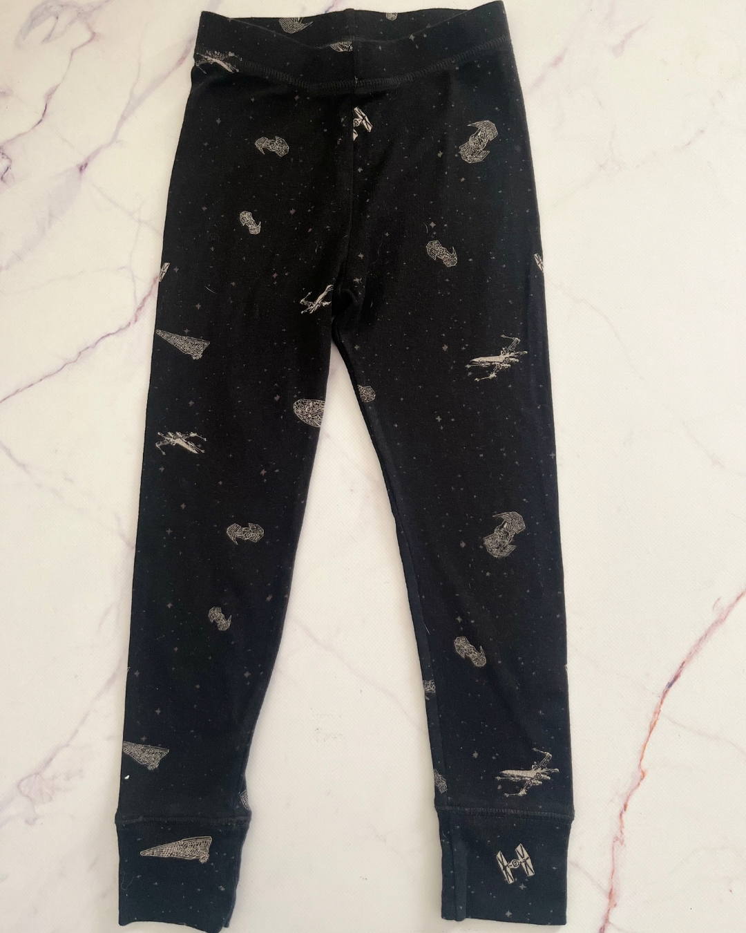 Gap black Star wars pants 6Y