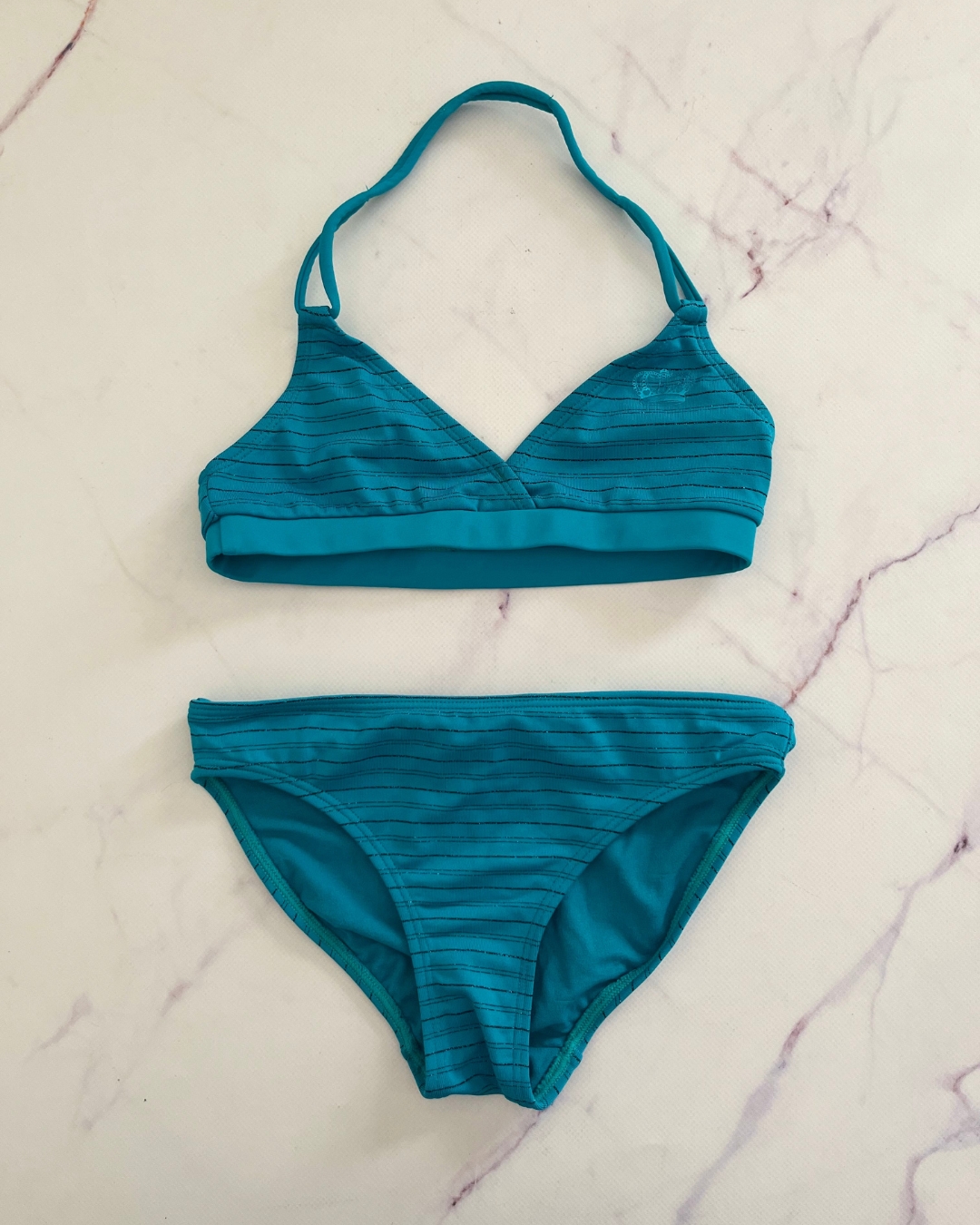 *NEW* H&M green bikini set 9/10Y