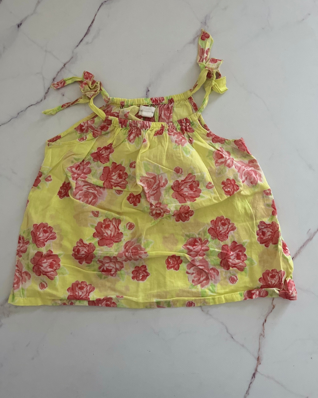Pumpkin Patch yellow floral dress 3Y