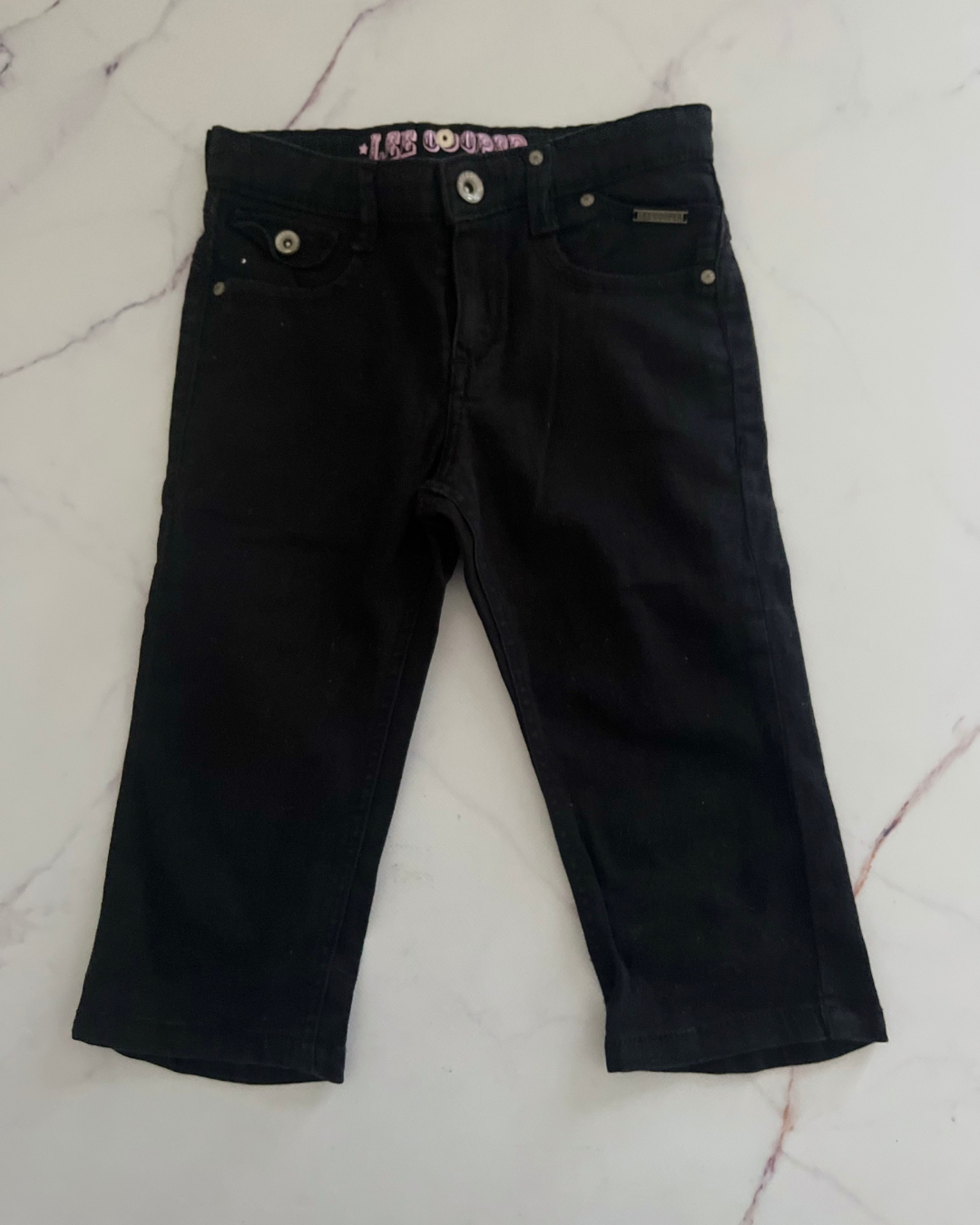Lee Cooper black jeans 4Y