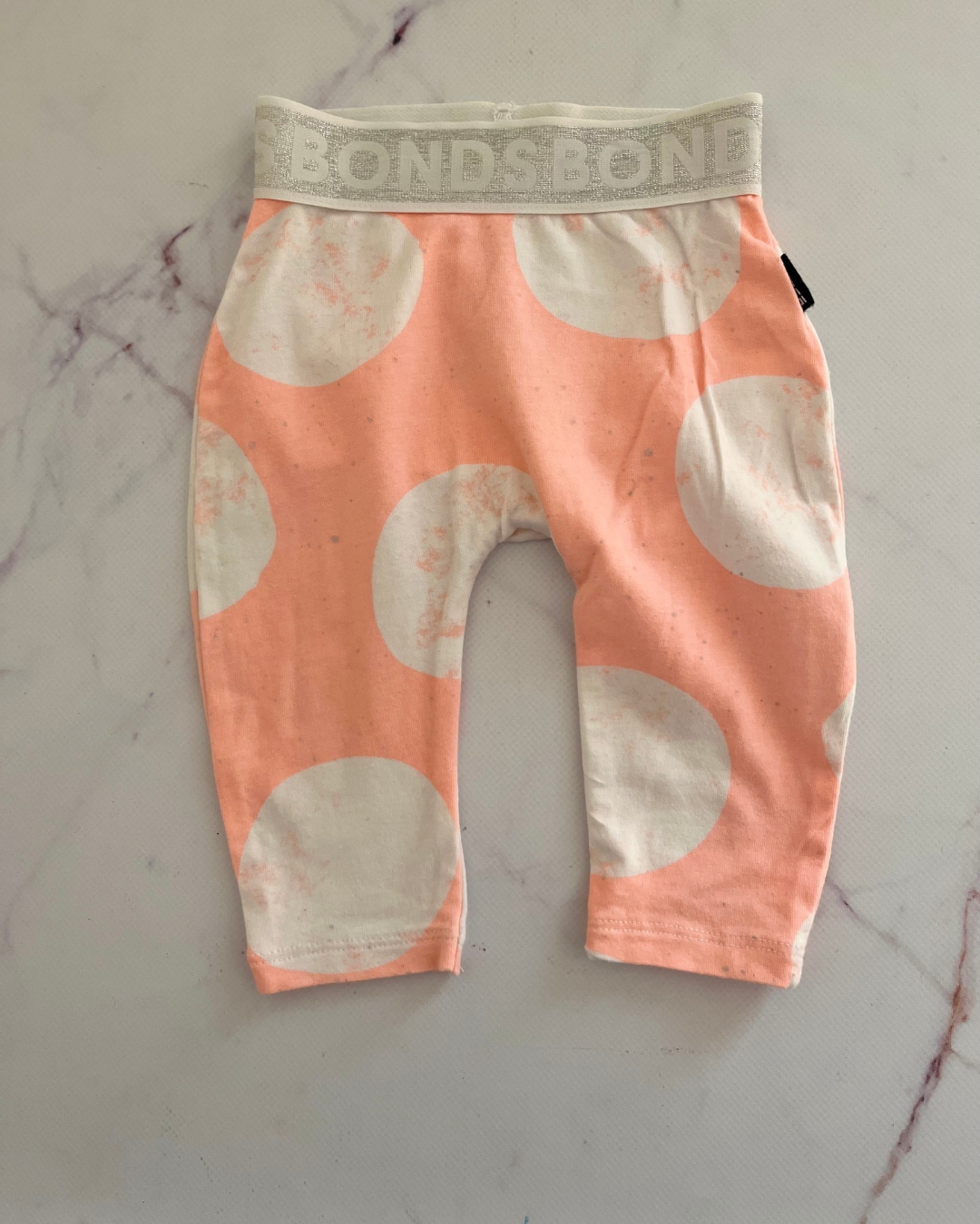 Bonds orange circles pants 3/6M