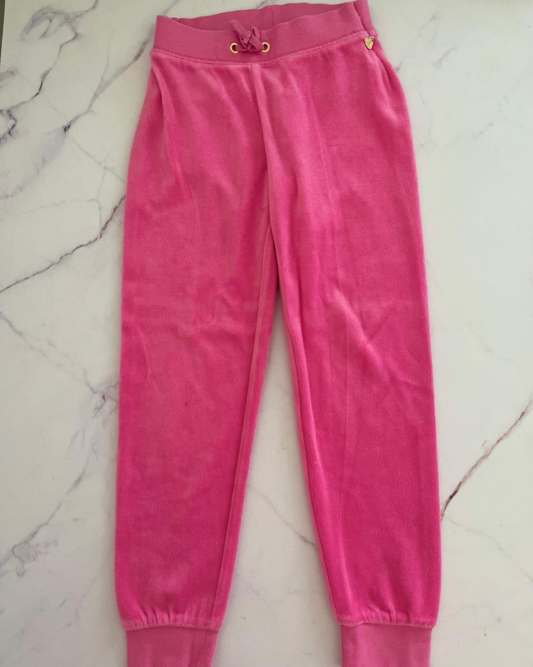 Juicy Couture pink fleece pants 6/7Y – Nearly New Kids