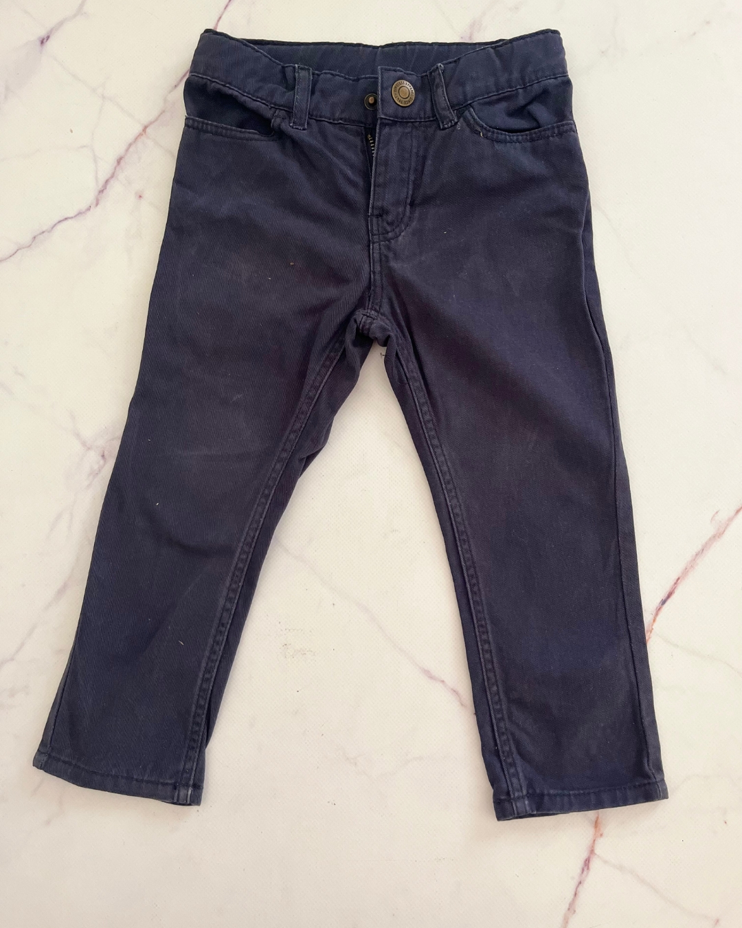H&M blue chino pants 18/24m
