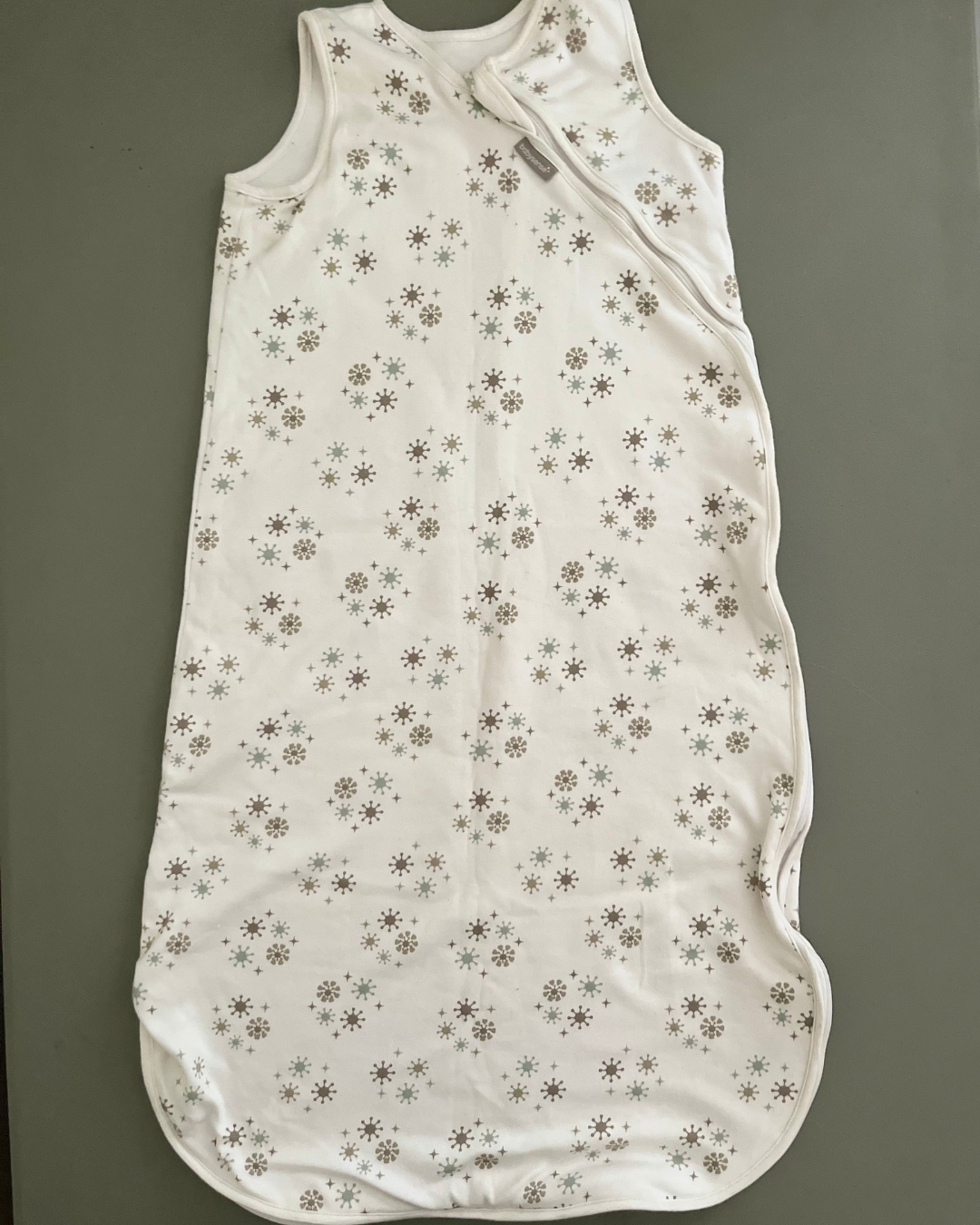 Baby Sense white snowflake sleepsack 5/18M