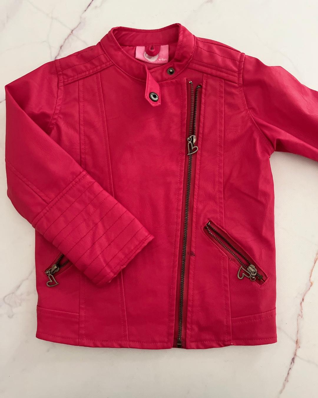 Qtee pink jacket 4/5Y
